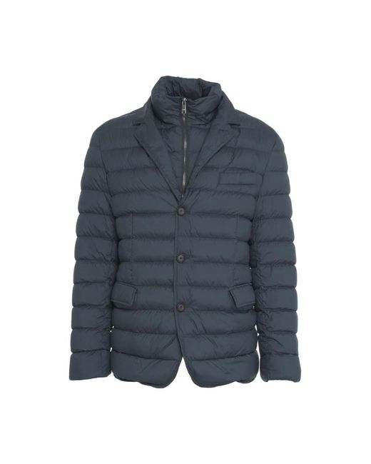Add Jassen ,Blauw ,Gewatteerde Jas Blauw Aw 25 in het Blue voor heren