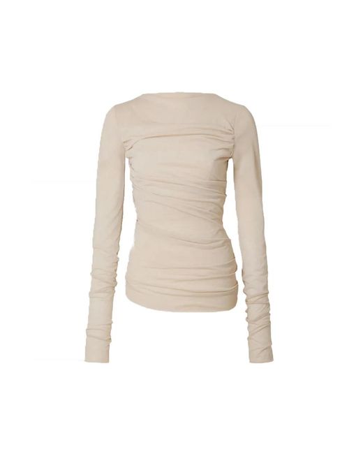Soeur Natural Long Sleeve Tops