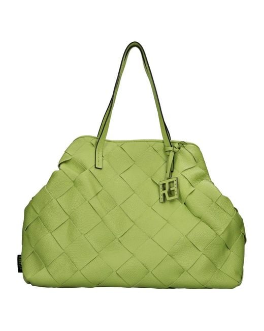 Rebelle Green Shopping Bags