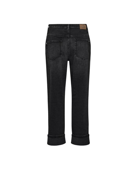 Mos Mosh Black Straight Fit Jeans