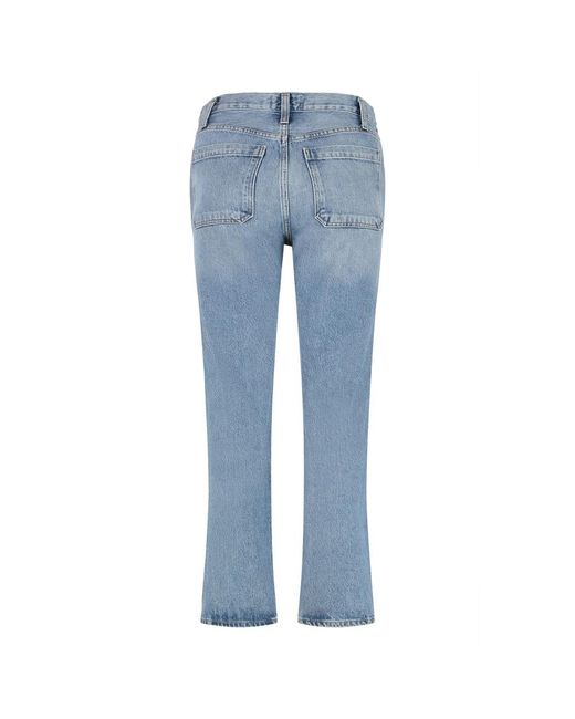 Agolde Blue Bootcut Jeans