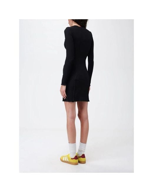 Short Dresses Palm Angels de color Black