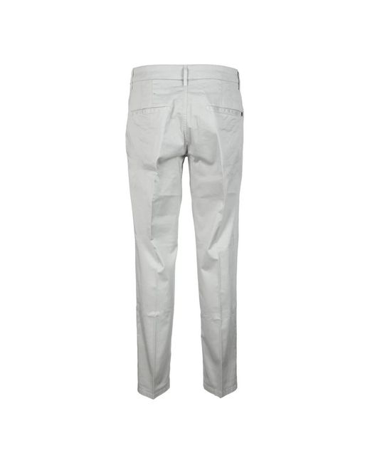 Dondup Gray Chinos for men