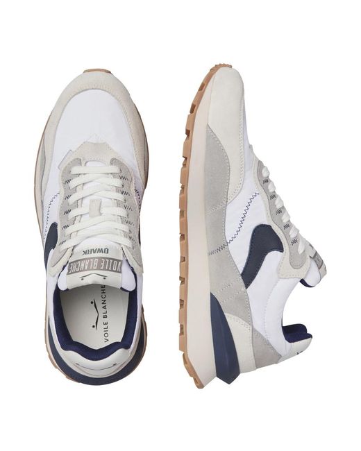 Voile Blanche White Sneakers for men