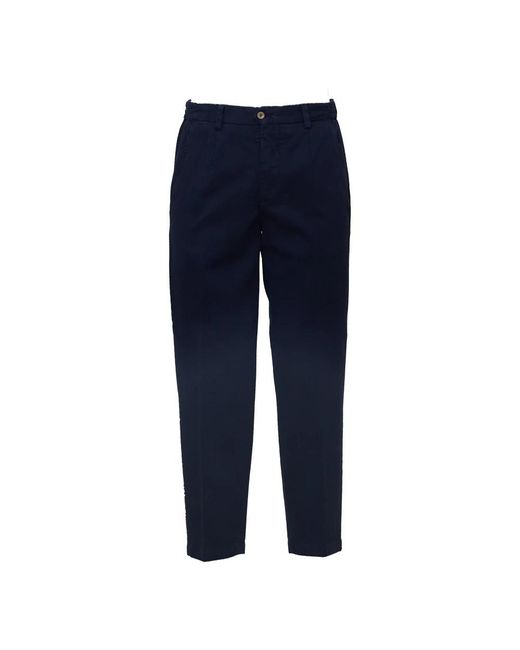 BRIGLIA Blue Chinos for men