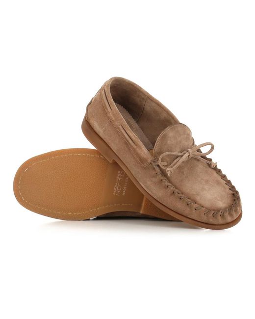 Alexander Hotto Brown Loafers for men
