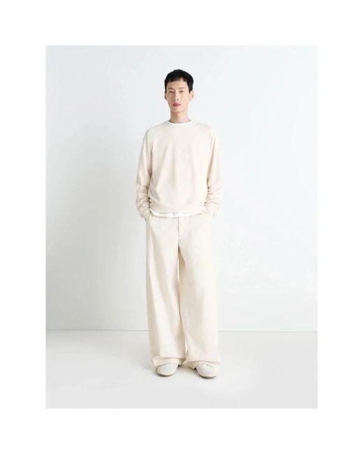 Lemaire White Sweatshirts for men