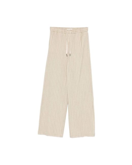 Circolo 1901 Natural Wide Trousers