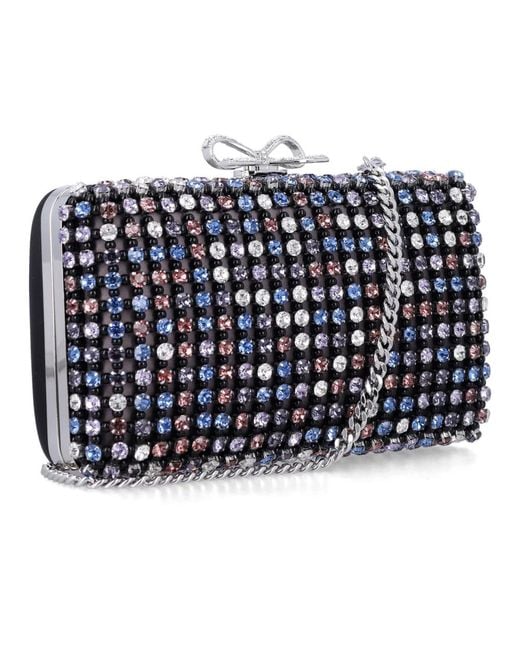 Clutches di Self-Portrait in Blue