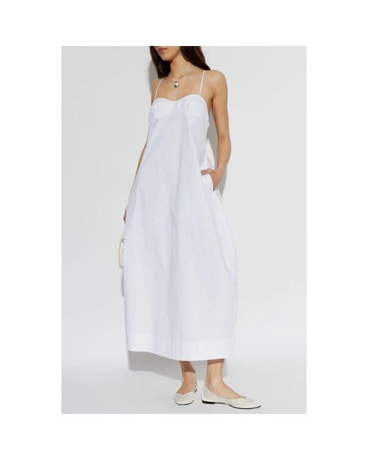 Midi Dresses Rohe de color White
