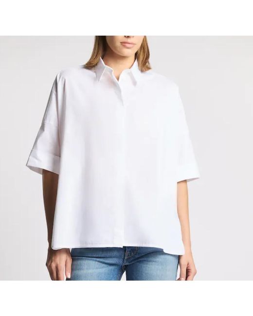 Fay White Polo Shirts