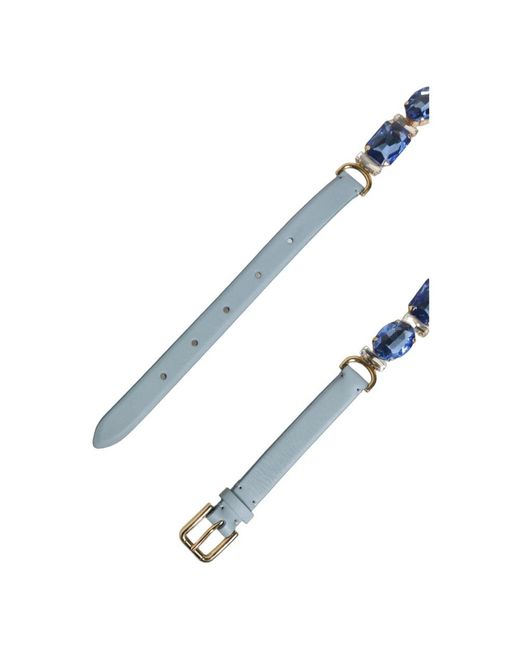 Dolce & Gabbana Blue Belts