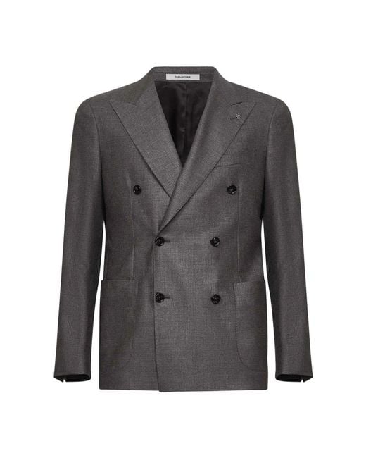 Tagliatore Gray Blazers for men