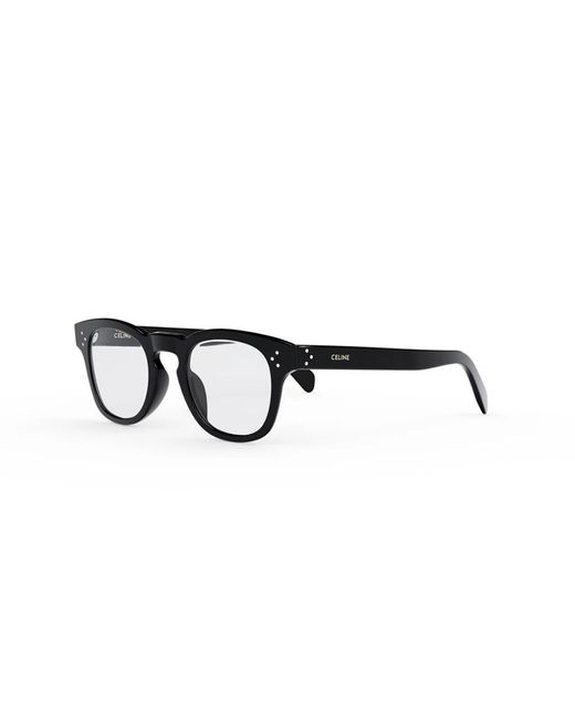 Céline Accessoires ,Zwart ,Vierkante Brilmonturen Met Meekleurende Glazen in het Black