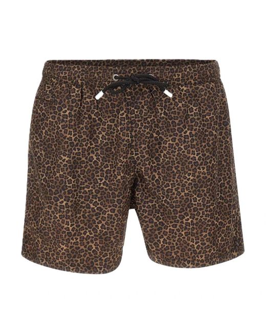 Mc2 Saint Barth Brown Beachwear for men