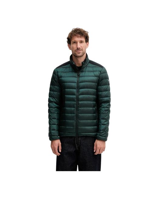 Guess Lichtgewicht Packable Jack in het Green voor heren