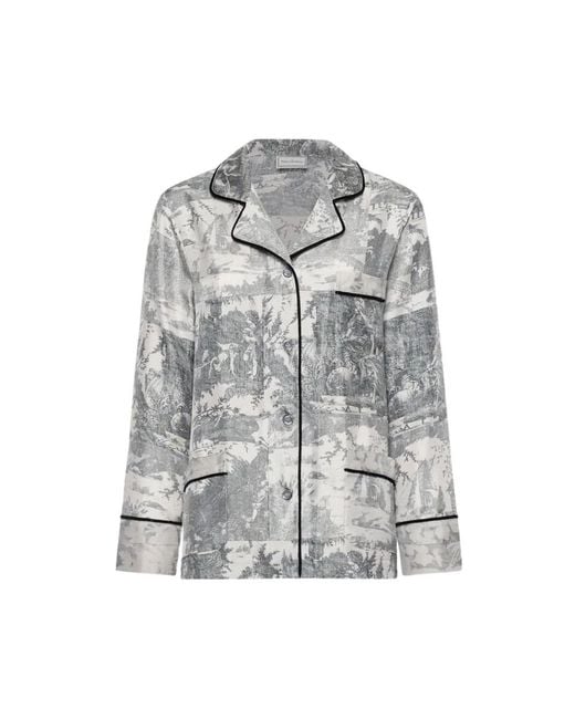 Pierre Louis Mascia Gray Shirts