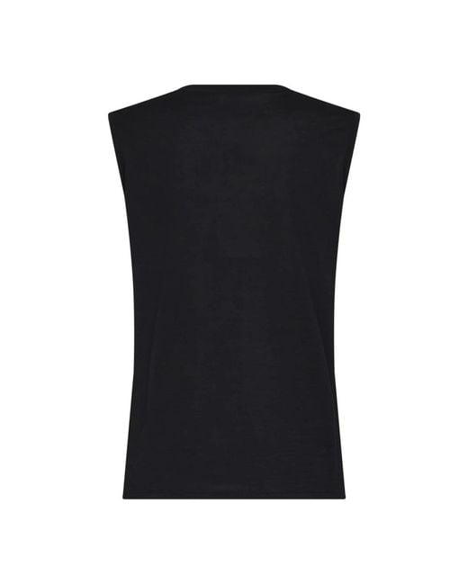 Fendi Black Sleeveless Tops