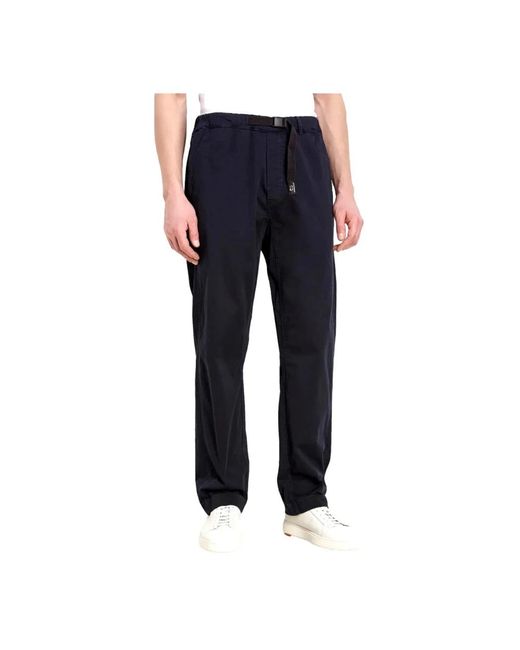 Woolrich Blue Slim-Fit Trousers for men