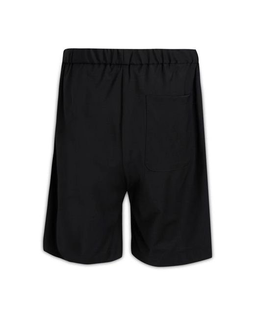 Brian Dales Black Casual Shorts for men