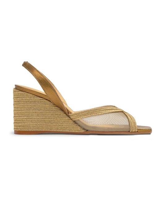 Castaner Metallic Wedges