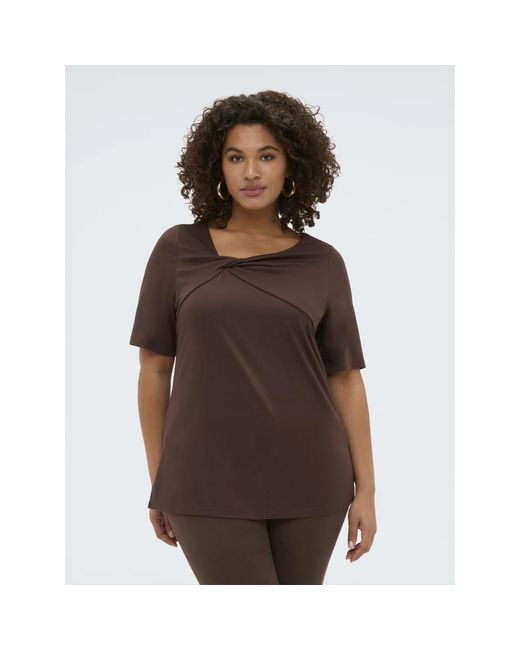 Blouses FIORELLA RUBINO de color Brown