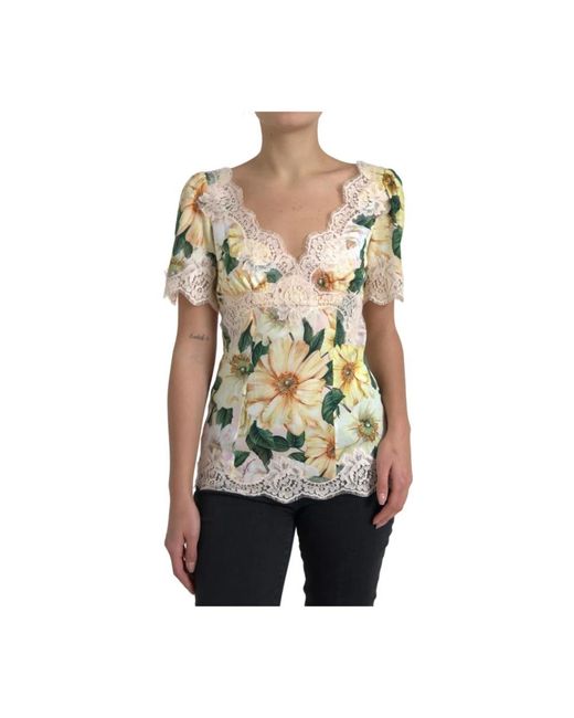 Dolce & Gabbana Natural Blouses
