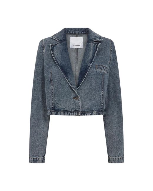 Jackets > denim jackets co'couture en coloris Blue