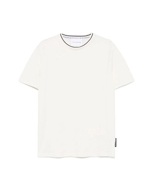 T-Shirts RICHMOND de hombre de color White