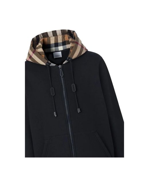 Sweatshirts & hoodies > zip-throughs Burberry pour homme en coloris Black