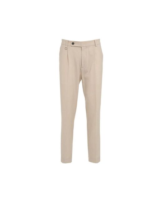 Paolo Pecora Natural Suit Trousers for men