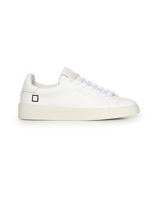 Date White Sneakers for men