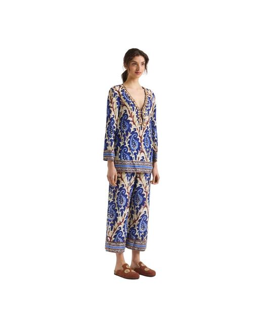 Blouses Maliparmi de color Blue