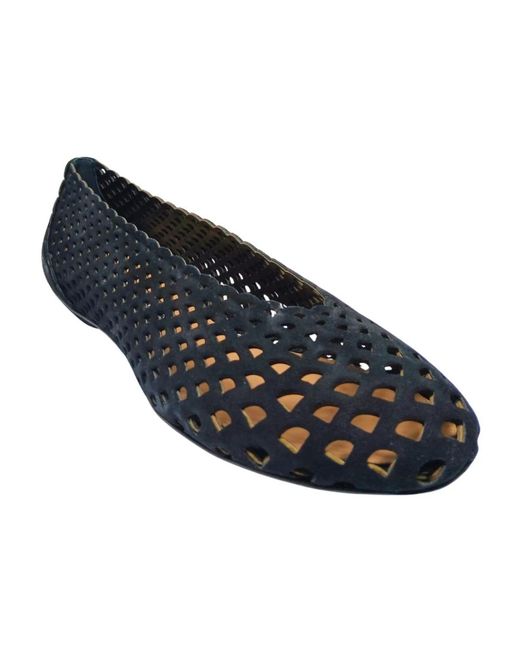 Sergio Rossi Black Ballerina Shoes