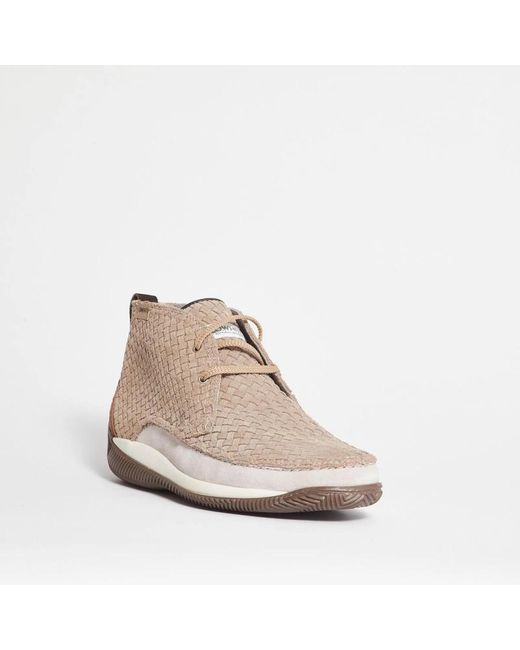 Lo.white Natural Lace-Up Boots for men