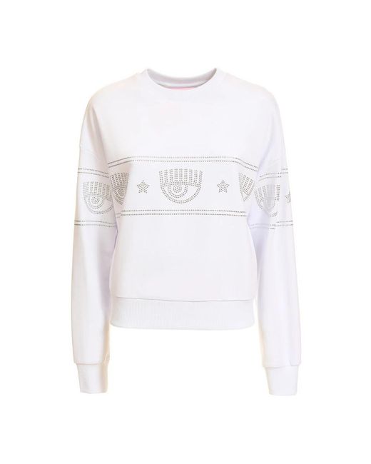 Sweatshirts Chiara Ferragni de color White