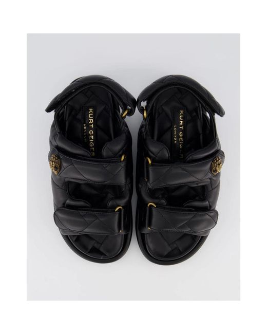 Kurt Geiger Black Flat sandals