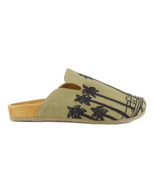 BAZISZT Green Mules for men