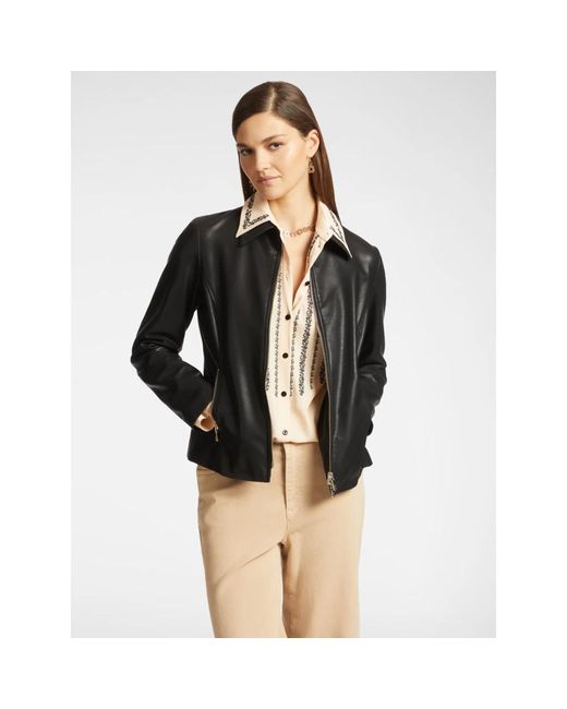 Light Jackets Elena Miro de color Black