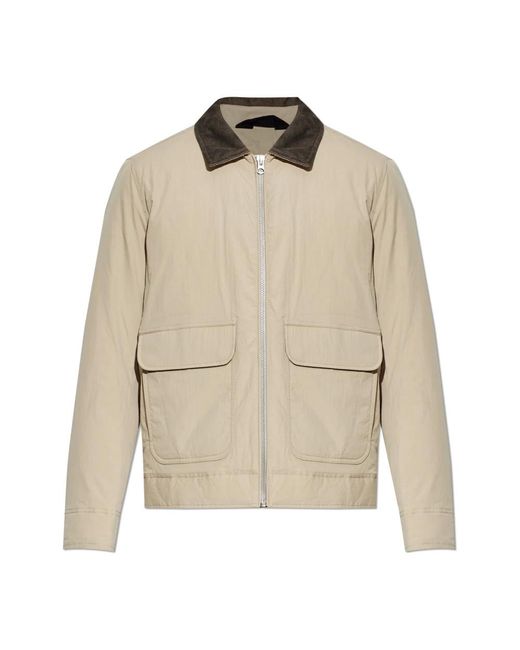 Rag & Bone Jassen ,Katoen Derrick Down-Filled Jacket in het Natural voor heren