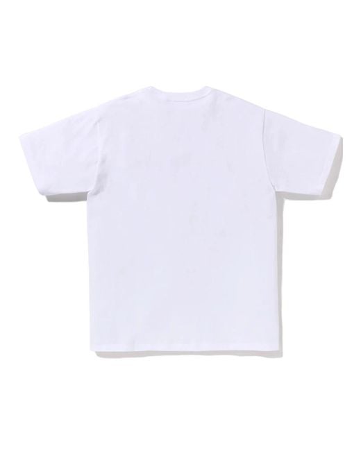 A Bathing Ape White T-Shirts for men