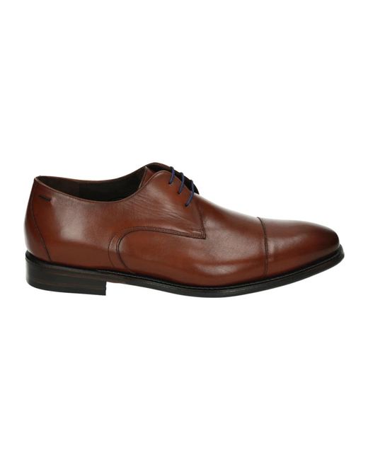 Floris Van Bommel Business Low Lederschuhe Cognac in Brown für Herren