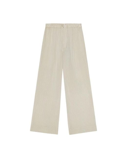 Birgitte Herskind White Wide Trousers