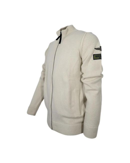 Aeronautica Militare Gray Zip-Throughs for men