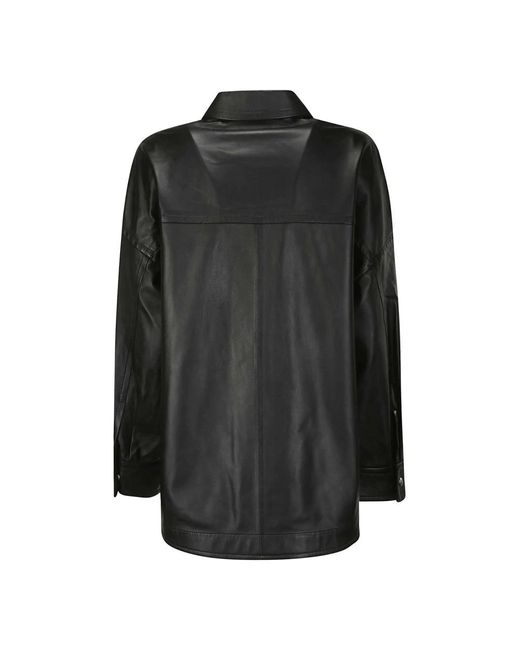 IRO Black Leather Jackets