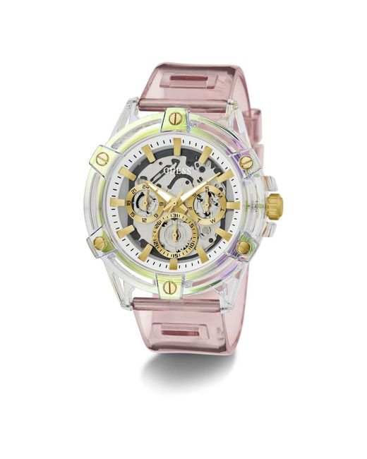Watches di Guess in Metallic da Uomo