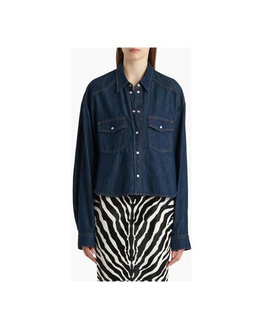 Khaite Blue Shirts