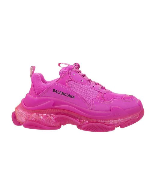 Balenciaga Triple S Sportschoenen in het Roze voor heren - Lyst