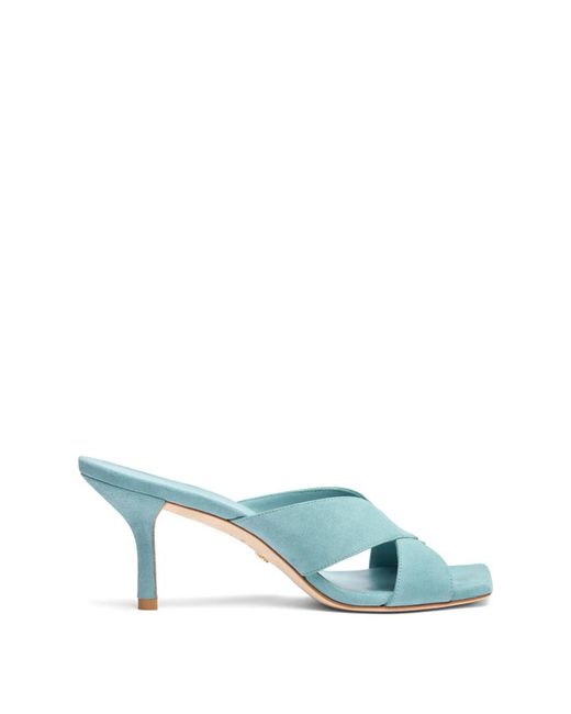 Stuart Weitzman Blue Carmen 75 Slide