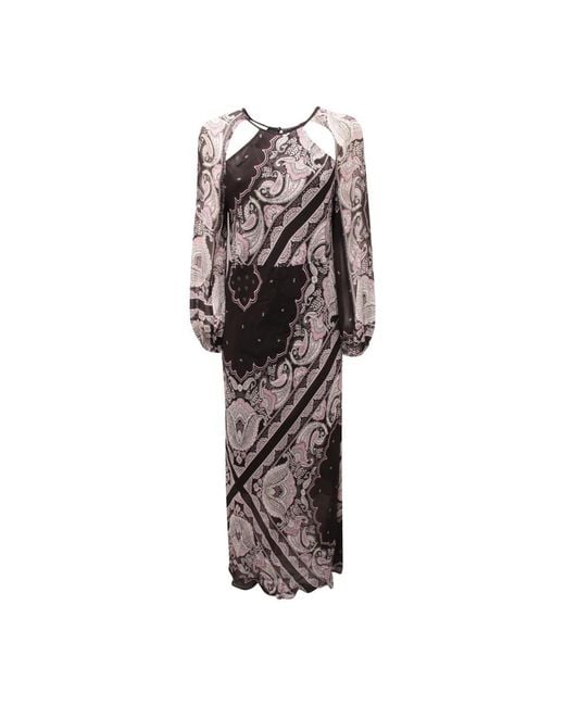 Twinset Brown Maxi Dresses